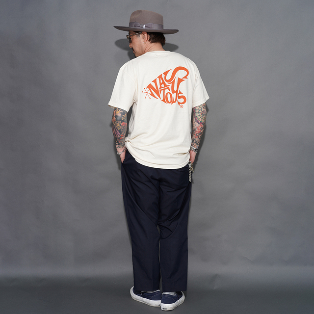 NASTOYS Mid-Century PIERCE (SMALL)1個 NTTB-260201 /「Mid-Century Logo S/S TEE / WHITE」プリントS/S Tシャツ