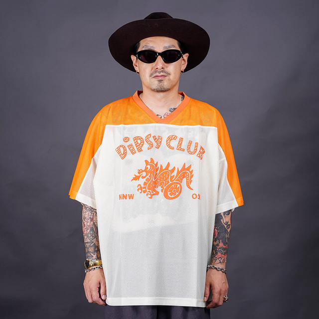 LIMITED ITEM】WEIRDO×THE AMERICAN WANNABE「FOOTBALL JERSEY / WHITE