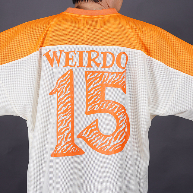 LIMITED ITEM】WEIRDO×THE AMERICAN WANNABE「FOOTBALL JERSEY / WHITE