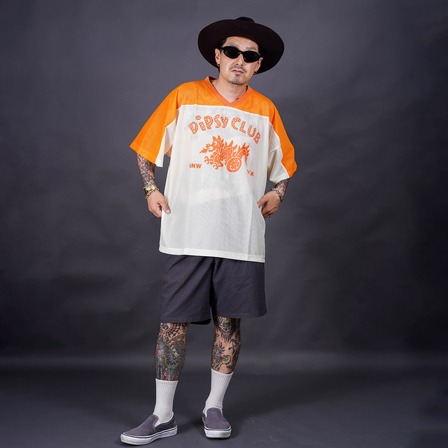 LIMITED ITEM】WEIRDO×THE AMERICAN WANNABE「FOOTBALL JERSEY / WHITE
