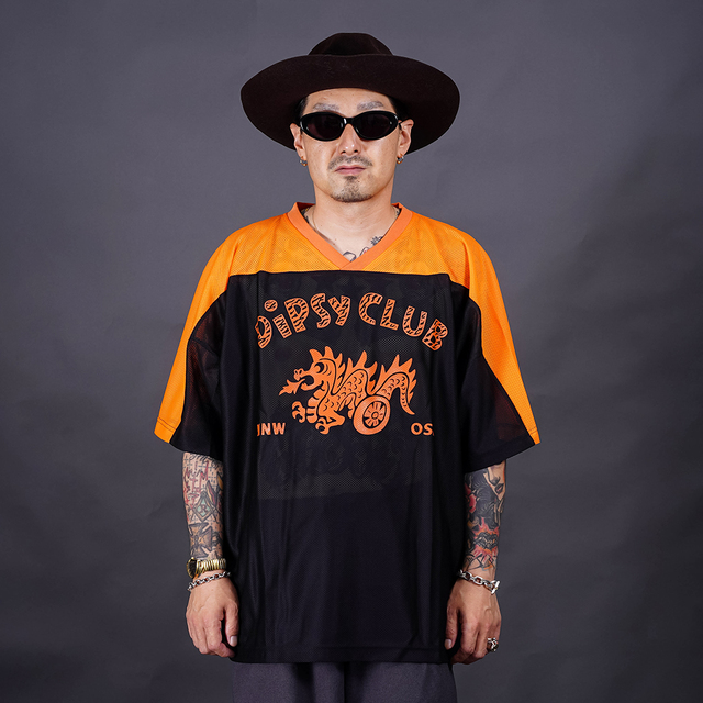 LIMITED ITEM】WEIRDO×THE AMERICAN WANNABE「FOOTBALL JERSEY / BLACK