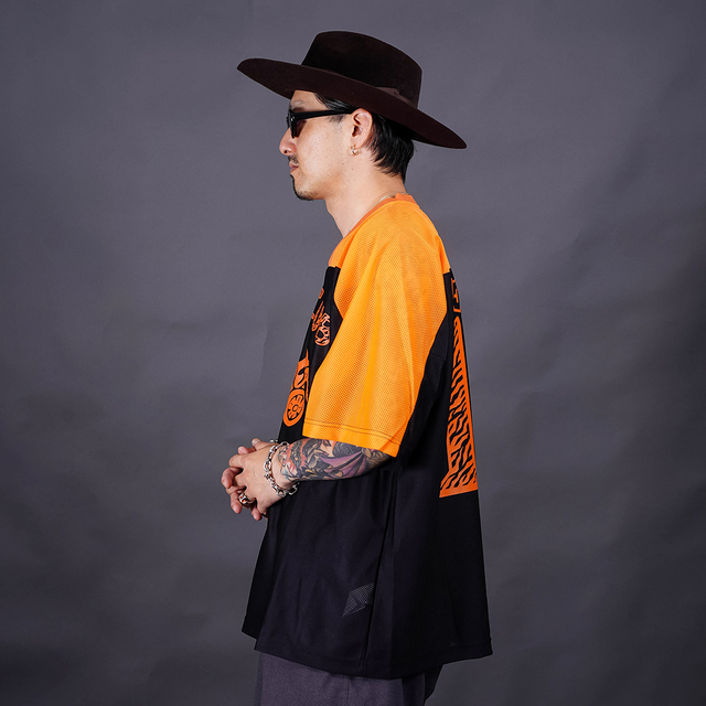 LIMITED ITEM】WEIRDO×THE AMERICAN WANNABE「FOOTBALL JERSEY / BLACK
