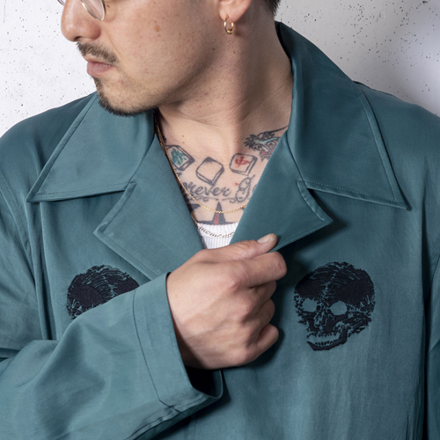 blacksign×アメリカンワナビー アヘンドクタージャケット＆パンツ 楽天市場】BLACK SIGN ブラックサイン / 「AHEN Doctor Jacket
