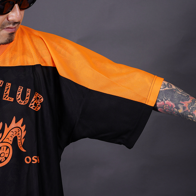 LIMITED ITEM】WEIRDO×THE AMERICAN WANNABE「FOOTBALL JERSEY / BLACK