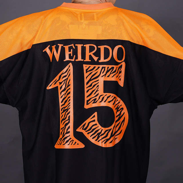 LIMITED ITEM】WEIRDO×THE AMERICAN WANNABE「FOOTBALL JERSEY / BLACK