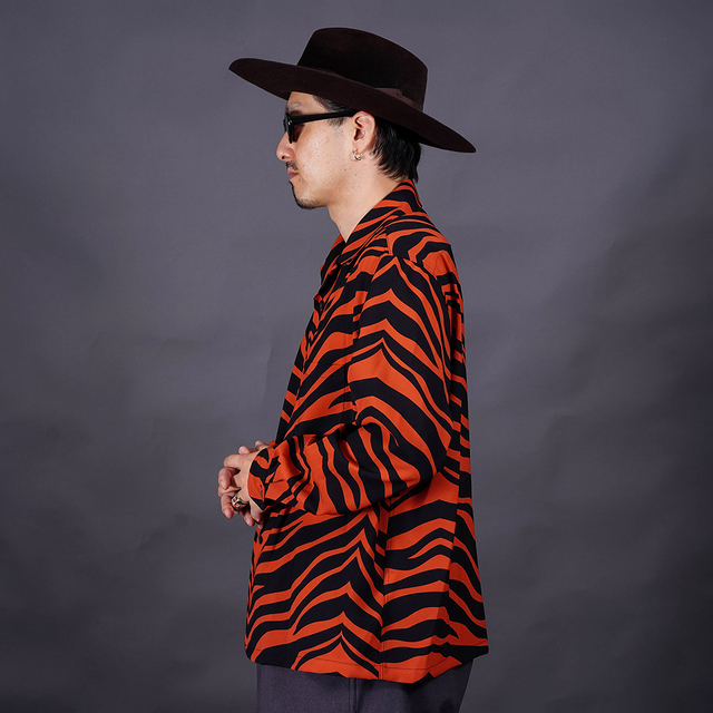 LIMITED ITEM】GANGSTERVILLE×THE AMERICAN WANNABE「TIGER - L/S