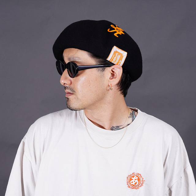 LIMITED ITEM】THE H.W.DOG&CO×THE AMERICAN WANNABE「CUSTOM Beret