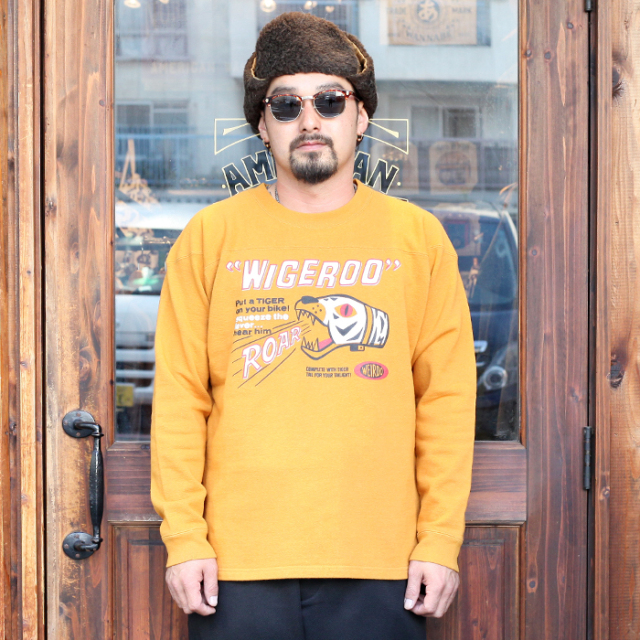 WEIRDO/ウィアード   「WIGERCO -  CREW NECK SWEAT」   フットボールスウェット