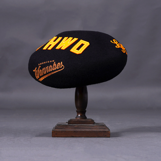 M*o様 ​【希少・別注】THE H.W. DOG&CO×AMERICAN WA LIMITED ITEM】THE H.W.DOG&CO×THE AMERICAN WANNABE「CUSTOM Beret