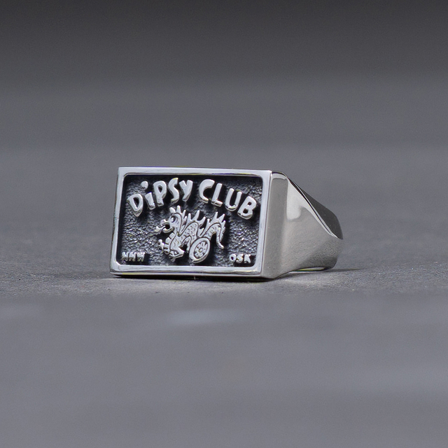 LIMITED ITEM】WEIRDO JEWELRY×THE AMERICAN WANNABE「DIPSY CLUB-RING