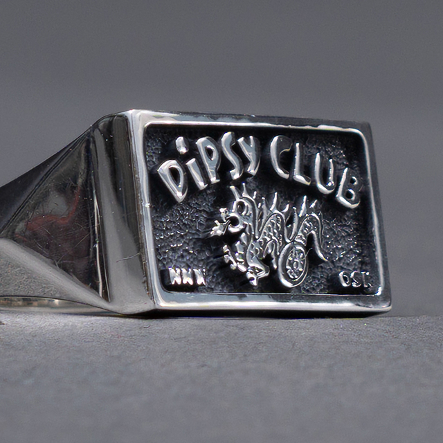 LIMITED ITEM】WEIRDO JEWELRY×THE AMERICAN WANNABE「DIPSY CLUB-RING