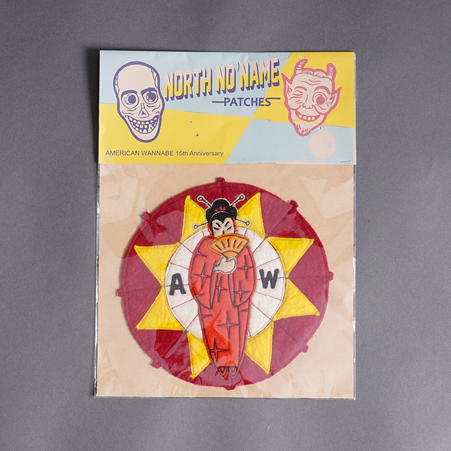 LIMITED ITEM】NORTH NO NAME× THE AMERICAN WANNABE「OIRAN PATCH