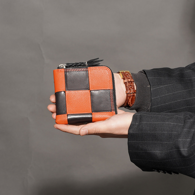 予約販売】WORN CRAFT ×NASTOYS「BLOCKS ART L-ZIP SHORT WALLET