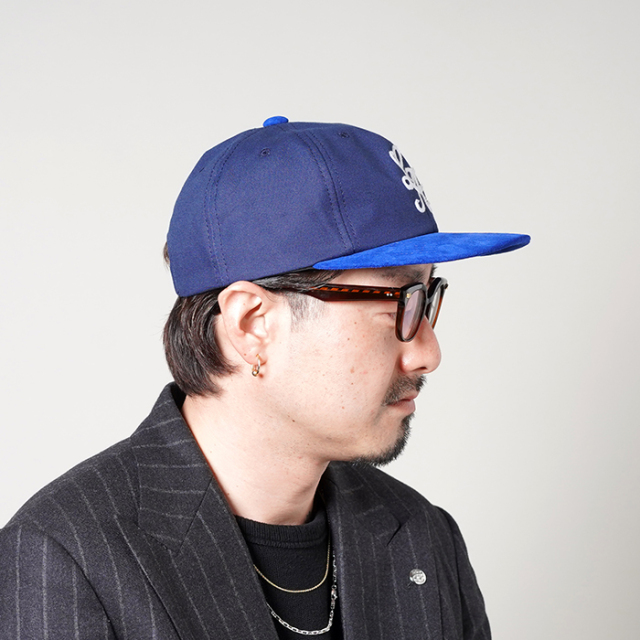 AWB6D904 / 「LA DREAM TWO TONE CAP / BLUE」ツートンキャップ