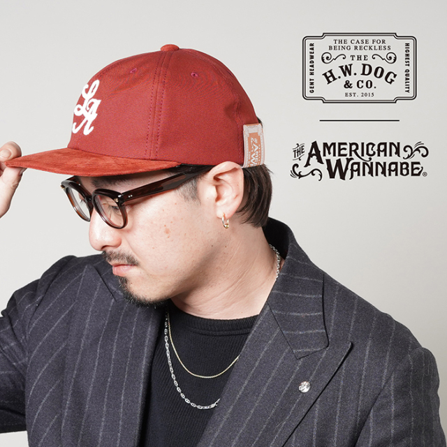 AWB6D904 / 「LA DREAM TWO TONE CAP / ORANGE」ツートンキャップ