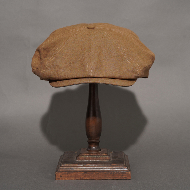 D-01133 /「LINEN PAPER PK CAP / BEIGE」キャスケット