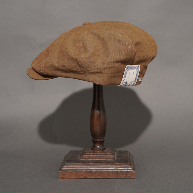 D-01133 /「LINEN PAPER PK CAP / BEIGE」キャスケット