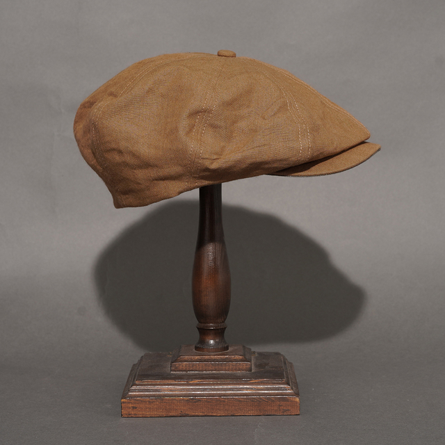 D-01133 /「LINEN PAPER PK CAP / BEIGE」キャスケット