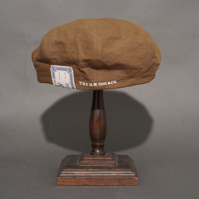 D-01133 /「LINEN PAPER PK CAP / BEIGE」キャスケット