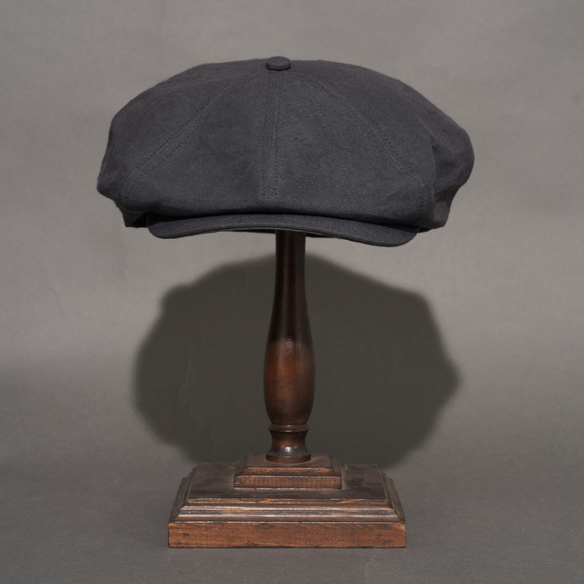 D-01133 /「LINEN PAPER PK CAP / GRAY」キャスケット