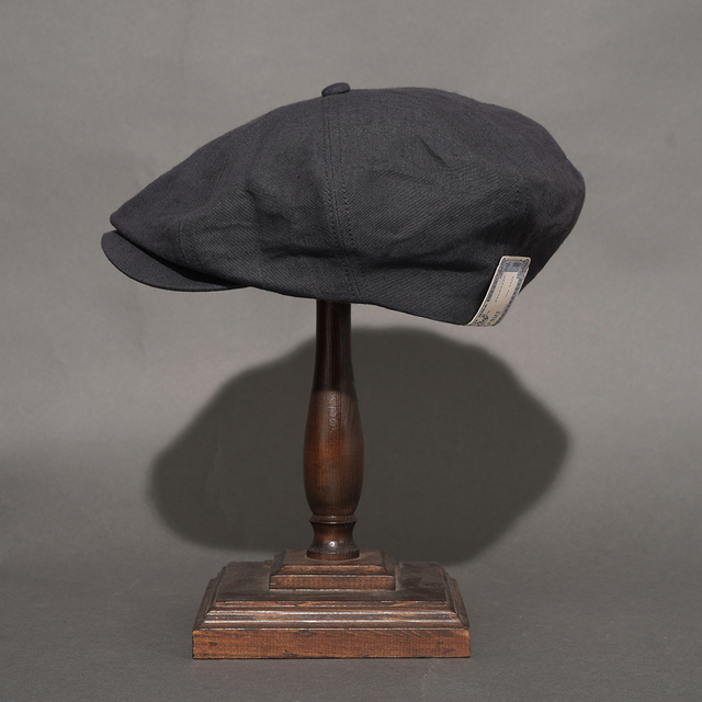 D-01133 /「LINEN PAPER PK CAP / GRAY」キャスケット