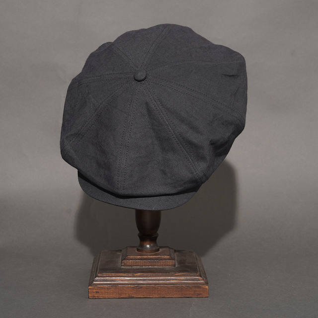 D-01133 /「LINEN PAPER PK CAP / GRAY」キャスケット