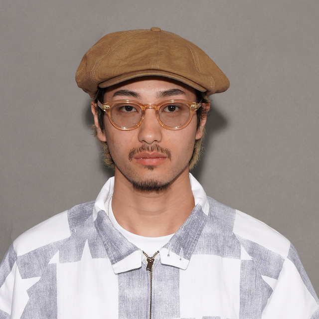 D-01133 /「LINEN PAPER PK CAP / BEIGE」キャスケット