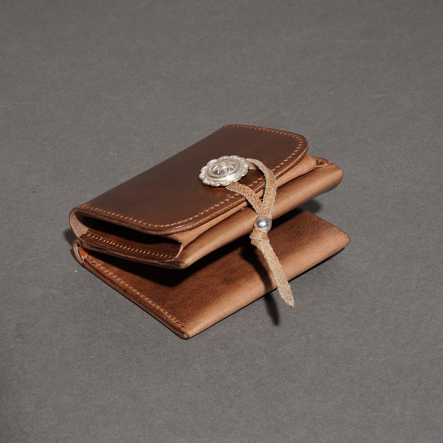 BUTCHER クロムエクセル　コンパクト財布　ナチュラル MOTOR / モーター「NATIVE COMPACT WALLET / NATURAL」クロムエクセル