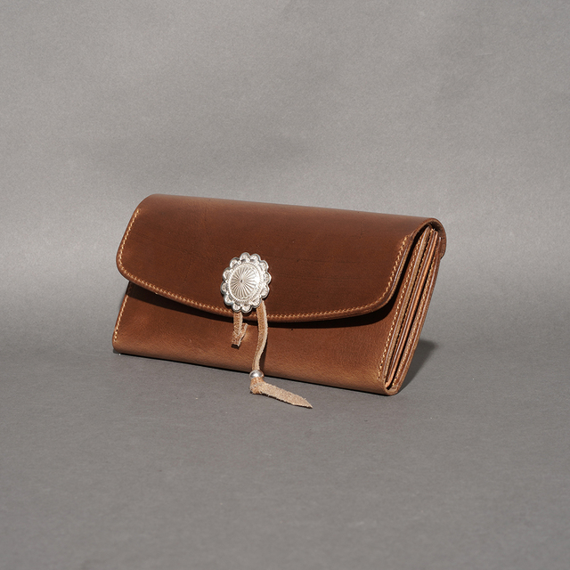 MOTOR / モーター「NATIVE LONG WALLET / NATURAL」クロムエクセルネイティブロングウォレット