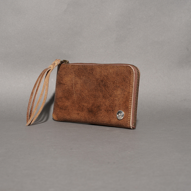 MOTOR / モーター「KUDU L ZIP WALLET - EAGLE / NATURAL」クーズーLジップウォレット-イーグル-