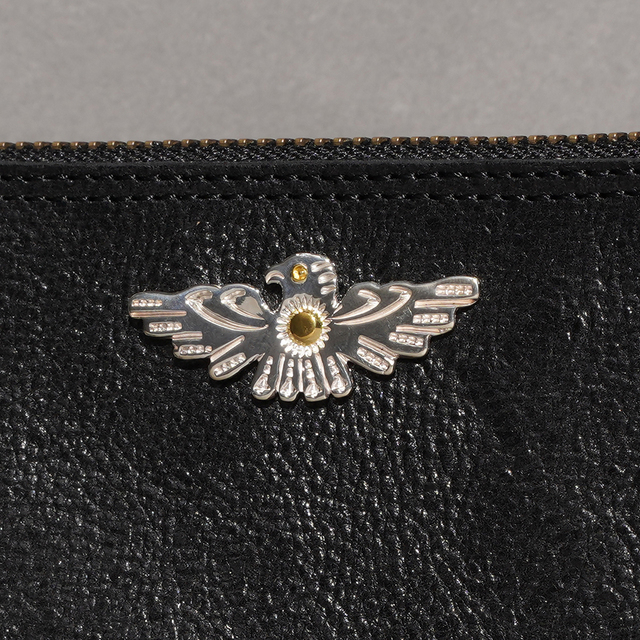 MOTOR / モーター「KUDU L ZIP WALLET - THUNDER BIRD / BLACK