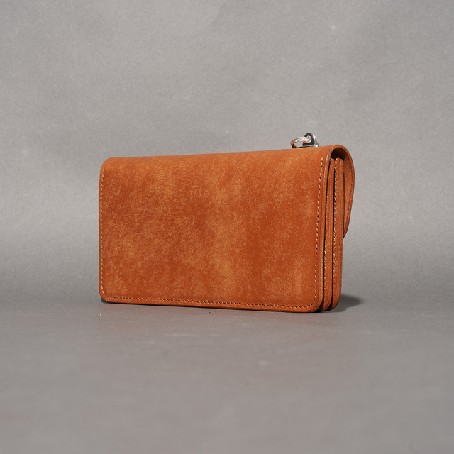 MOTOR / モーター「TRACKER'S LONG WALLET / BROWN」イタリアン