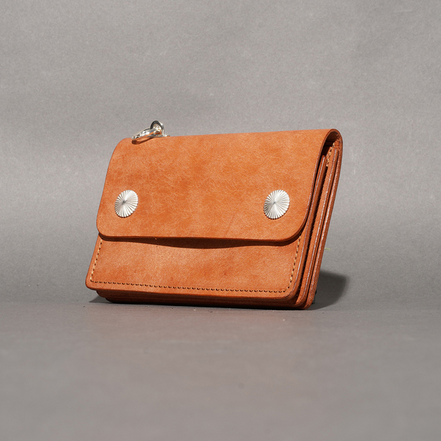 MOTOR / モーター「TRACKER’S MIDDLE  WALLET / BROWN」イタリアンバケッタトラッカーズミドルウォレット