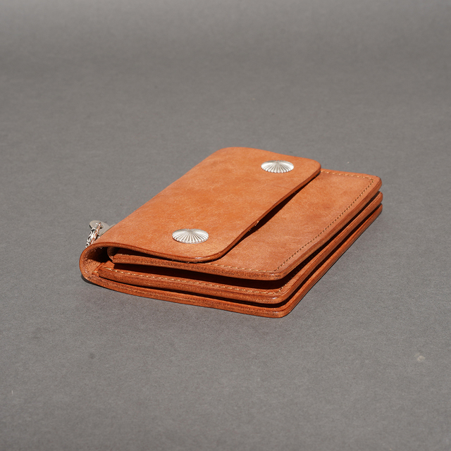 MOTOR / モーター「TRACKER'S MIDDLE WALLET / BROWN」イタリアン