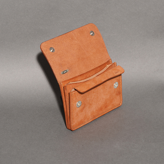 MOTOR / モーター「TRACKER'S MIDDLE WALLET / BROWN」イタリアン