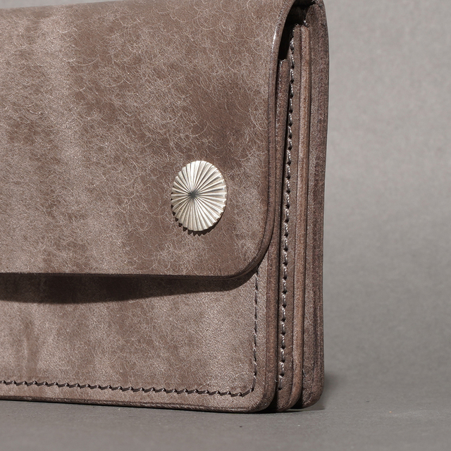 MOTOR / モーター「TRACKER'S MIDDLE WALLET / GRAY」イタリアン