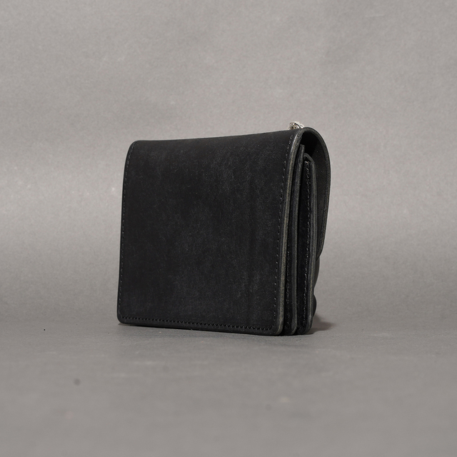 MOTOR / モーター「TRACKER'S MIDDLE WALLET / BLACK」イタリアン