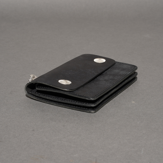 MOTOR / モーター「TRACKER'S MIDDLE WALLET / BLACK」イタリアン