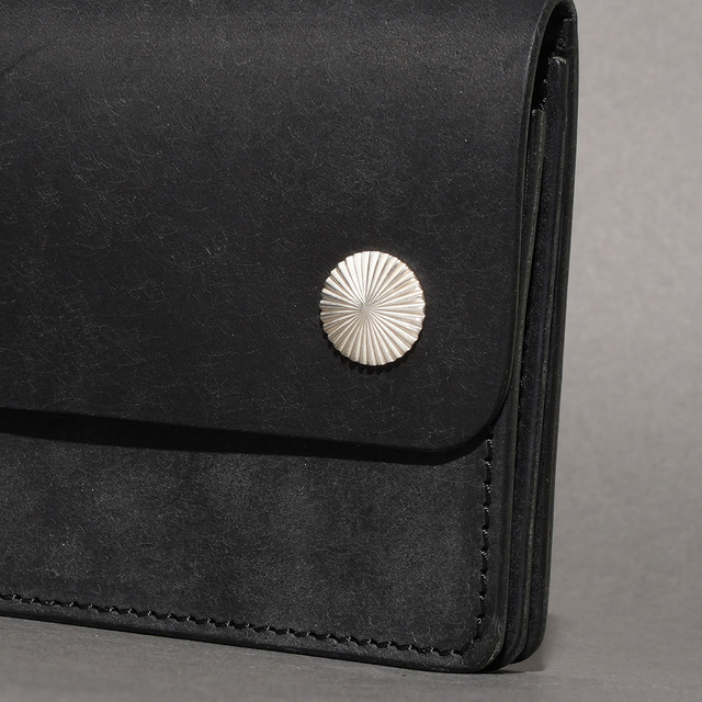 MOTOR / モーター「TRACKER'S MIDDLE WALLET / BLACK」イタリアン