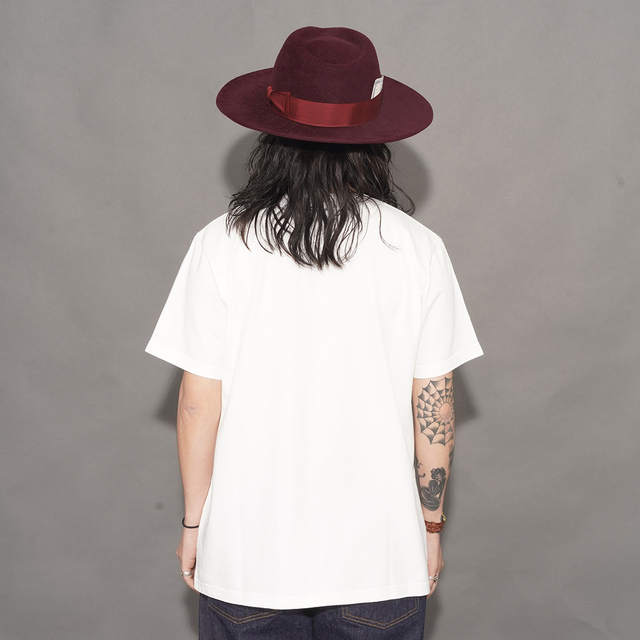 MOTOR / モーター「MOTOR NEW VINTAGE BIKE T-SHIRTS / WHITE」バイク