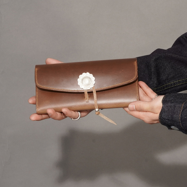 MOTOR / モーター「NATIVE LONG WALLET / NATURAL」クロムエクセル