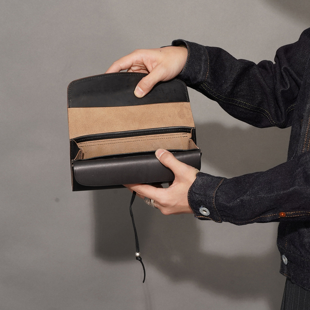 MOTOR / モーター「NATIVE LONG WALLET / BLACK」クロムエクセル