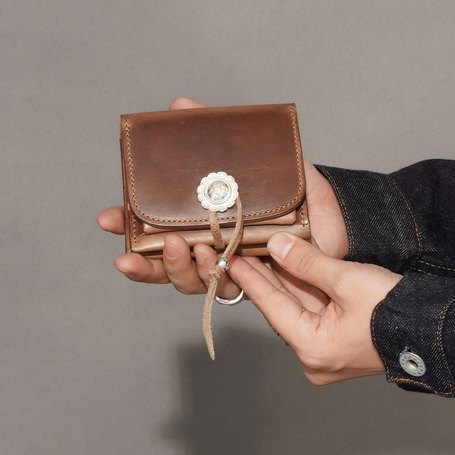 MOTOR / モーター「NATIVE COMPACT WALLET / NATURAL」クロムエクセル