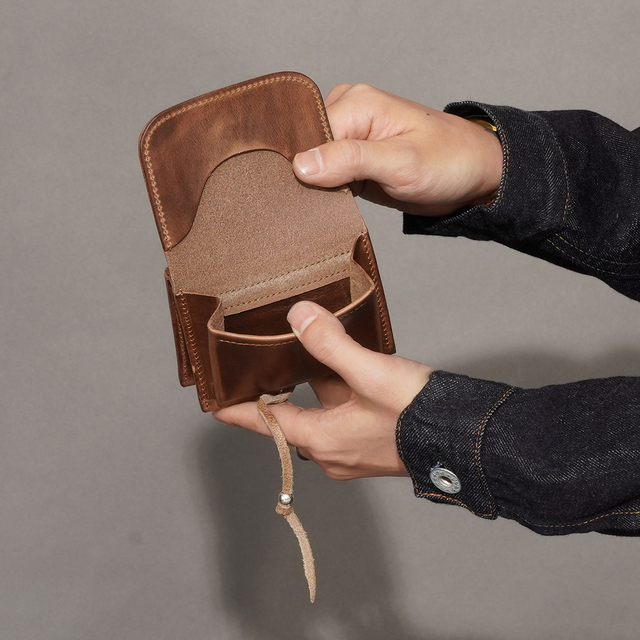 MOTOR / モーター「NATIVE COMPACT WALLET / NATURAL」クロムエクセル