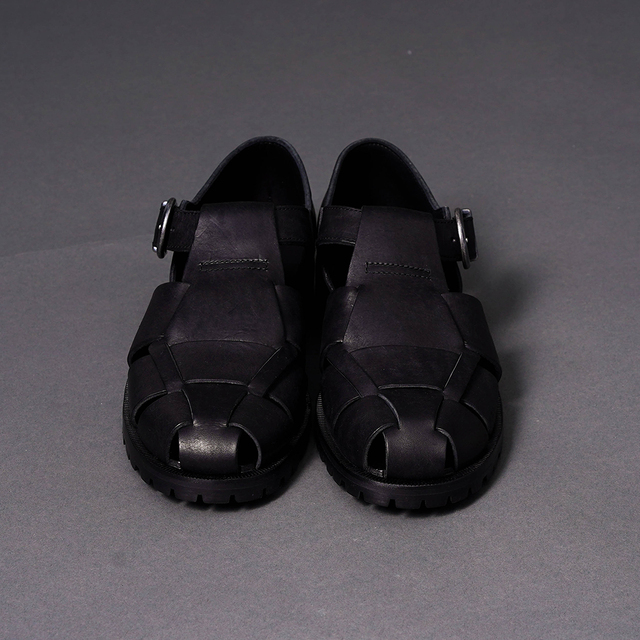 BROTHER BRIDGE/ブラザーブリッジ「HEMINGWAY SCRATCH / BLK/COW