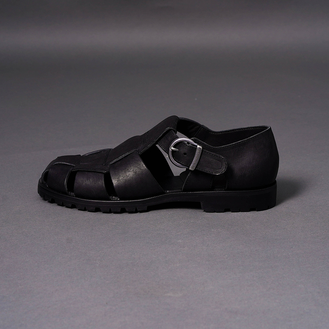 BROTHER BRIDGE/ブラザーブリッジ「HEMINGWAY SCRATCH / BLK/COW