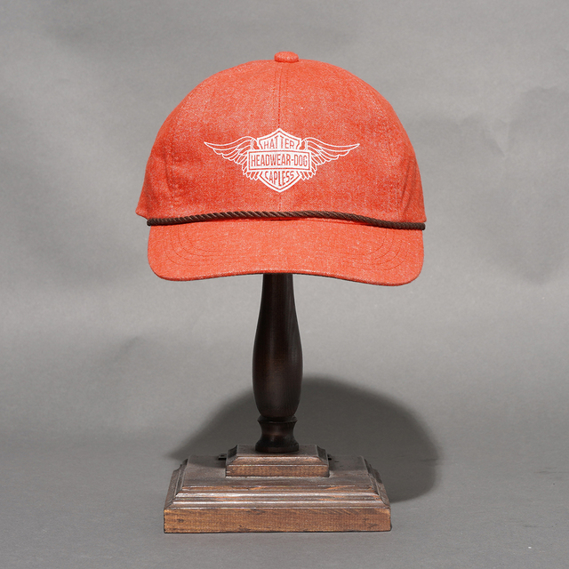 USAF 1983 ビンテージ オフィサー キャップ 正規品 D-01148 /「HD HOMMAGE UNION CAP / RED」6パネルゴルフキャップ