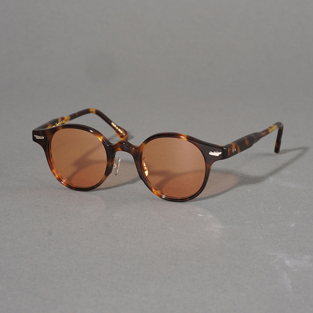 GROOVER SPECTACLES / グルーバー「SALINGER / 2. BROWN DEMI」アセテート製眼鏡