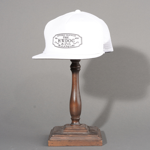 THE H.W.DOG&CO/ザエイチダブリュードッグアンドコー「MESH TRUCKER CAP / WHITE」メッシュトラッカーキャップ