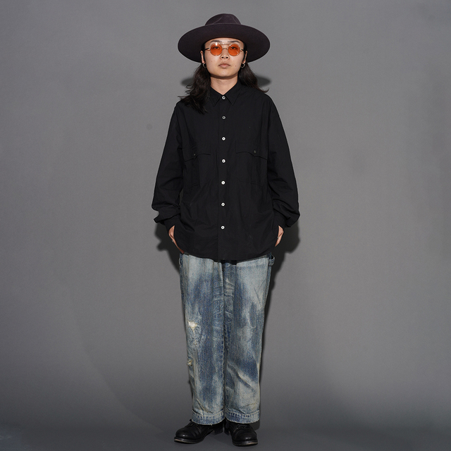PORTER CLASSIC / ポータークラシック「ROLL UP TRAVELER'S SHIRT